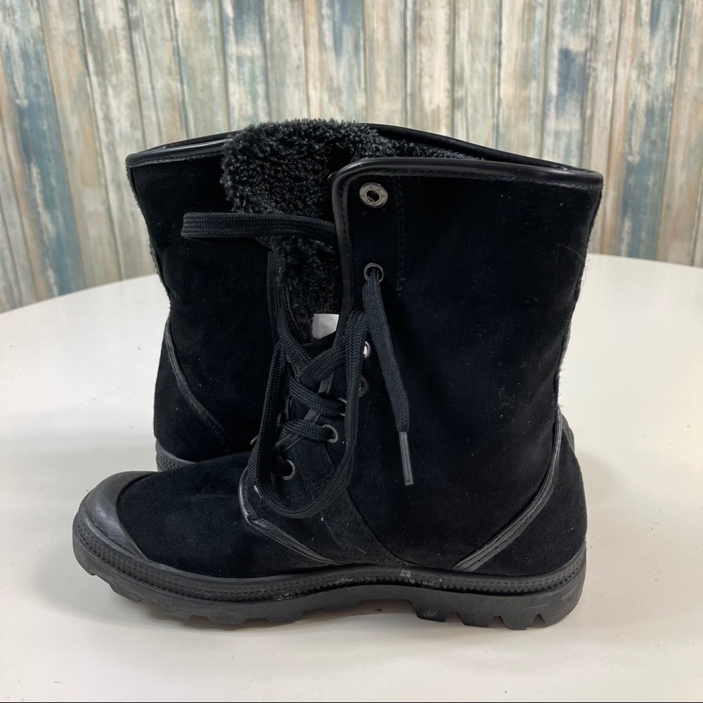 Boutique Combat Sneaker Boots sz 8 Lace Up #56
